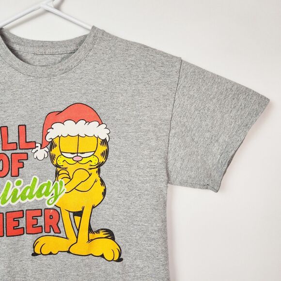Garfield Shirt Unisex M Christmas Holiday Event Piece Festive Stocking Stuffer - Picture 6 of 10